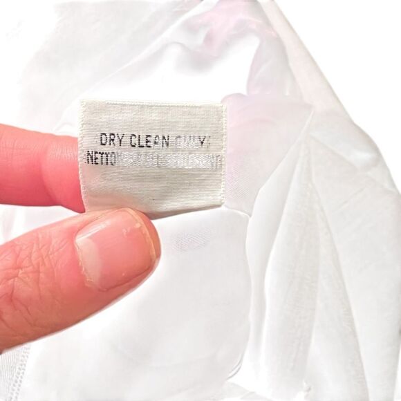 NWT Talbots 100% Wool High Waist Dress Pants | Grey Lined Classic Trousers - Picture 5 of 10